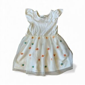 Cat & Jack Toddler Girls' Ice Cream Tank Tulle Dress- Size 4T